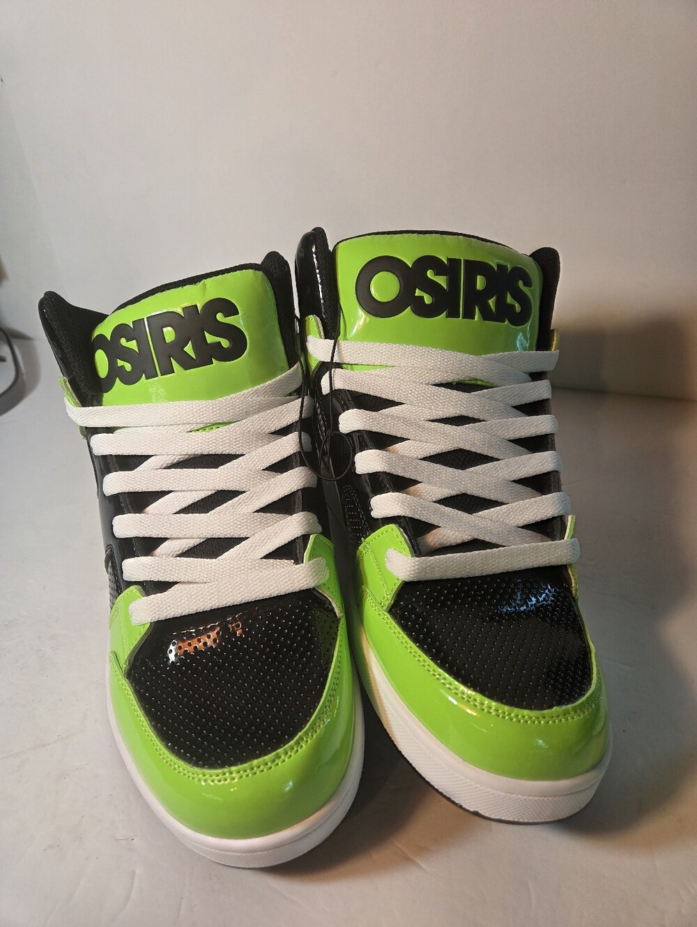 Osiris Convoy Mid Shoes - Green, Black, White